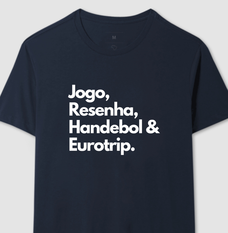 Camiseta de Handebol - EUROTRIP - 001 