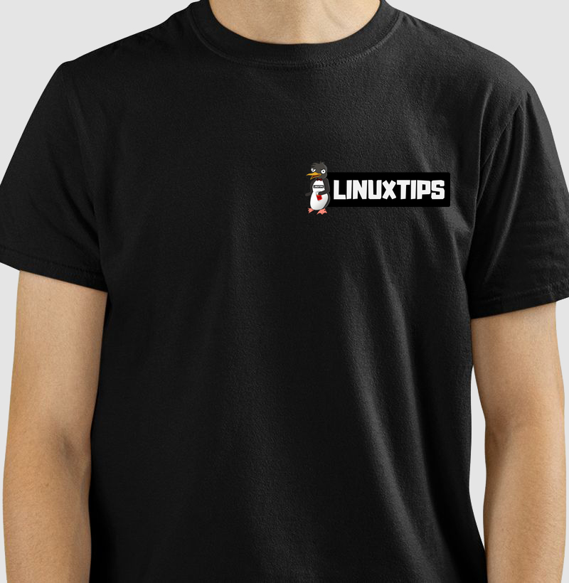 T-Shirt LINUXtips Clássica