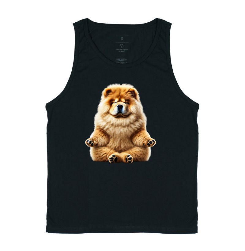 Chow Chow Meditando