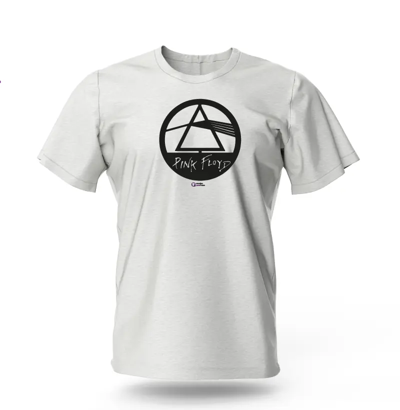 Camisa com Frase - Pink Floyd