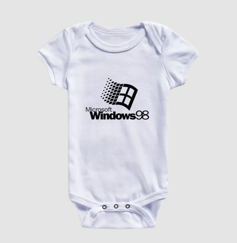 "Logo Windows 98 Preta" T.I