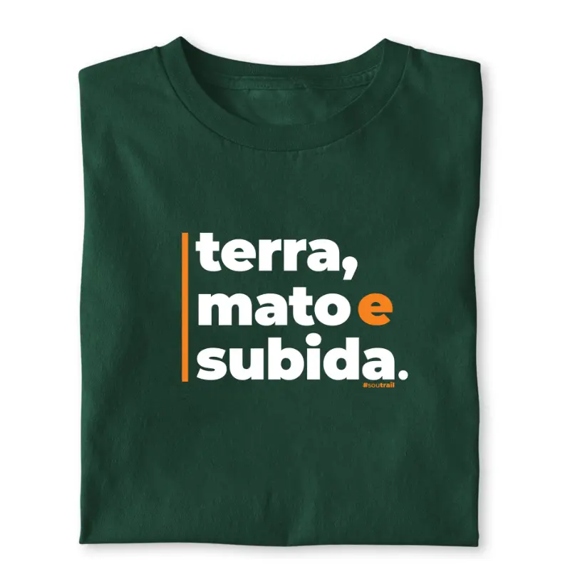 Terra, mato e subida.