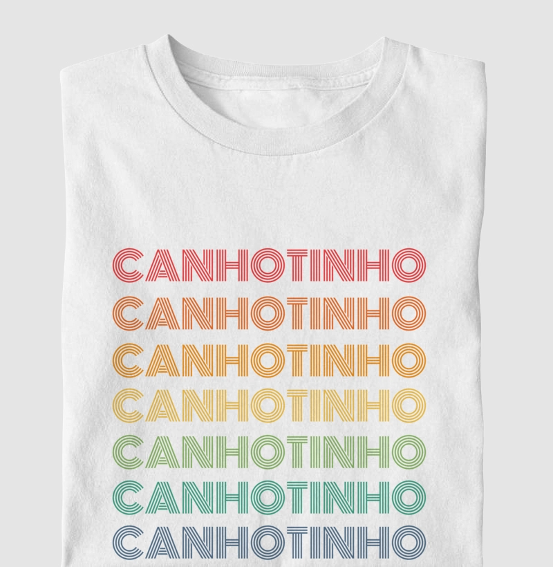 Canhotinho Letreiro Retrô