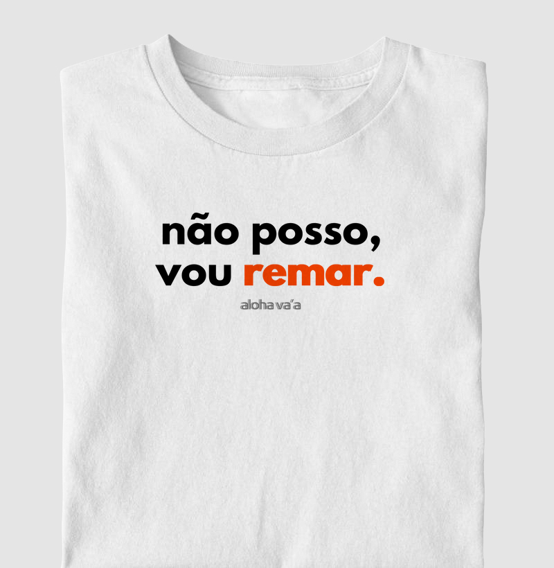 Não posso, vou remar!