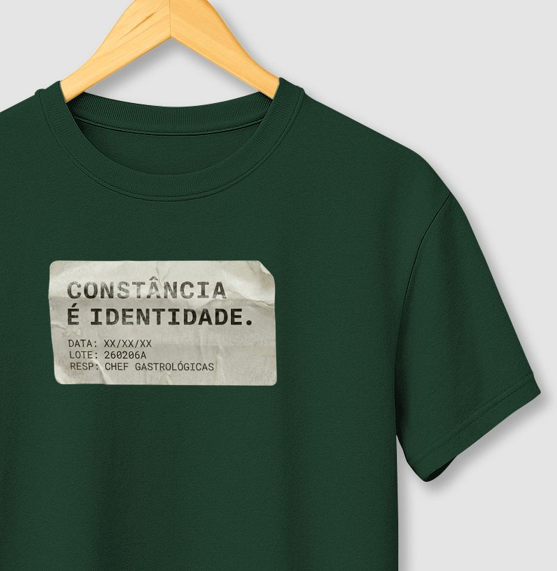 Constância é identidade.