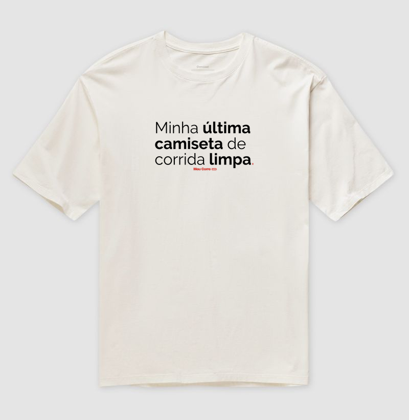 MINHA ÚLTIMA CAMISETA DE CORRIDA LIMPA!