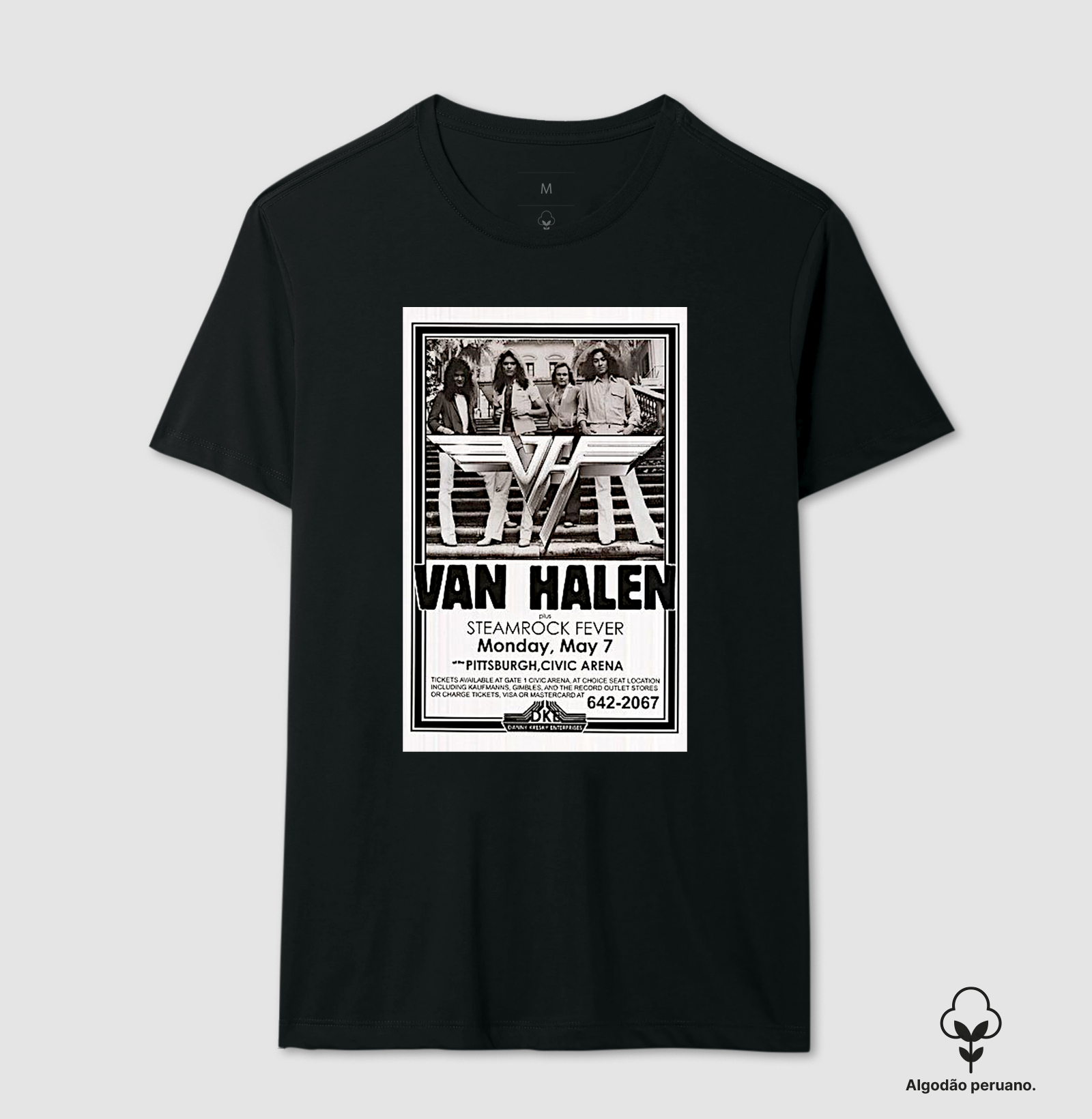 Cartaz - Van Halen Civic Arena 1984