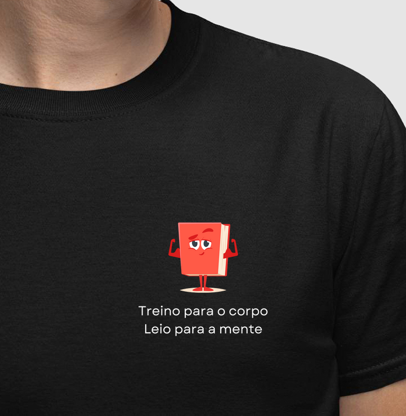 Camiseta | Treino e Leio