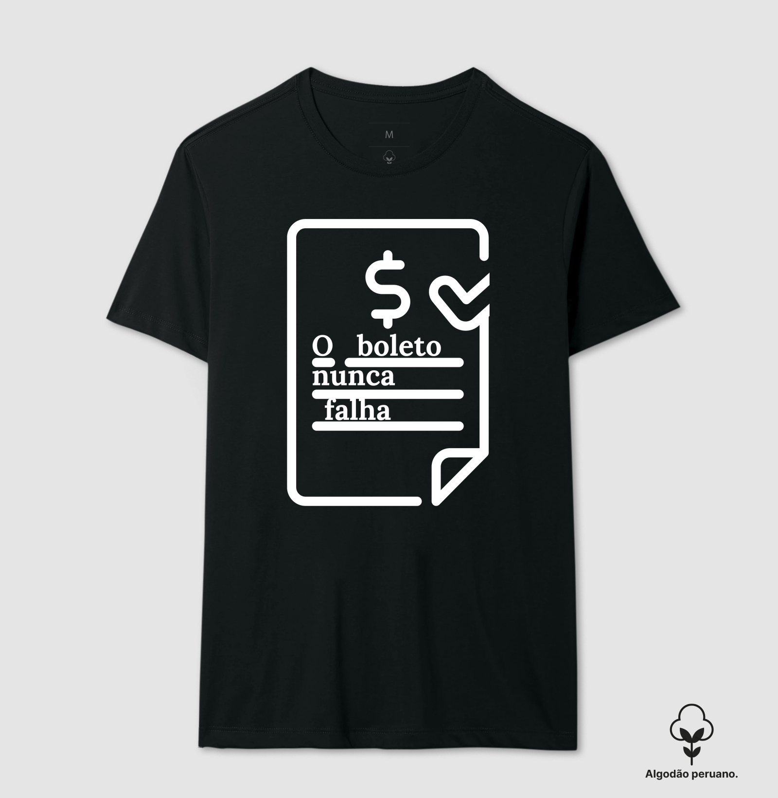 O boleto nunca falha