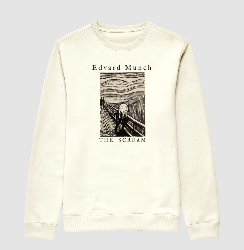 O Grito (1895) V2 - Edvard Munch 