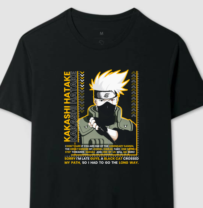 Camiseta - Kakashi Hatake