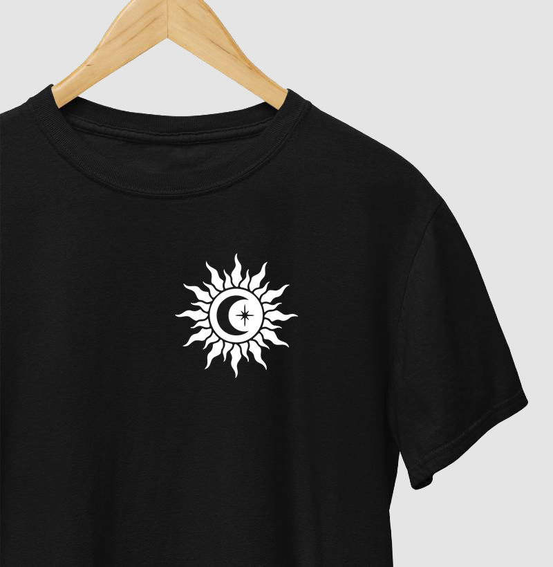 Camiseta Sol & Lua -Minimalista