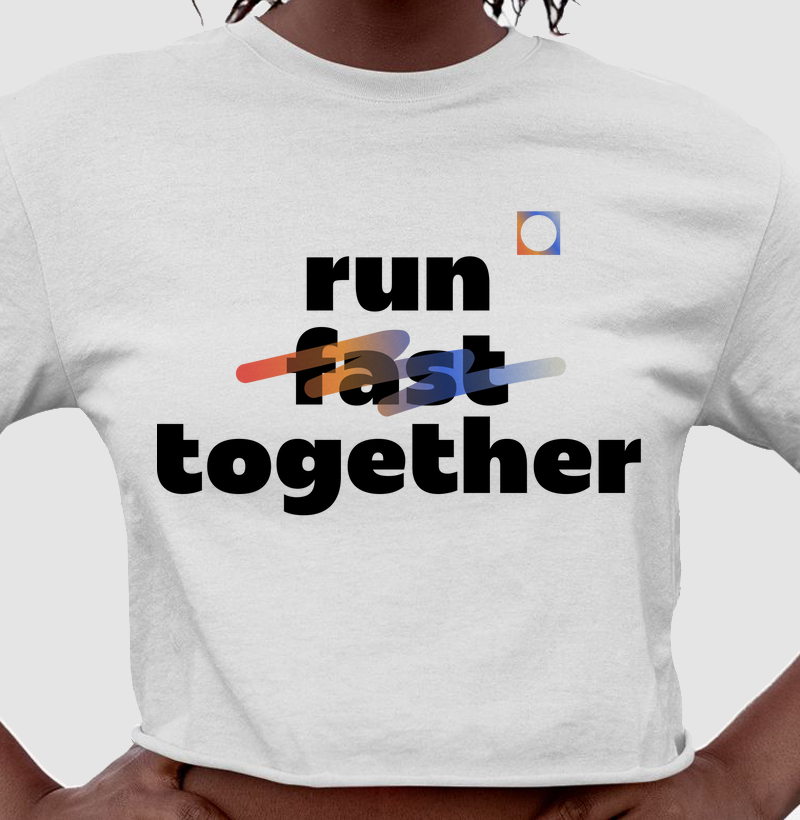 Camiseta Infantil Run Together