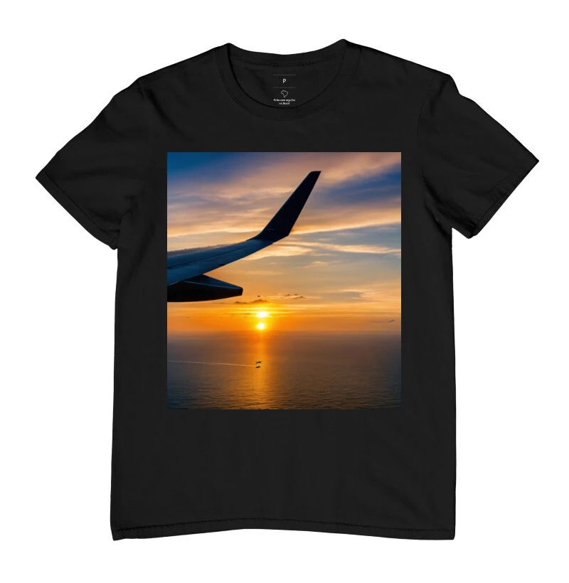 Camiseta Janela de Avião
