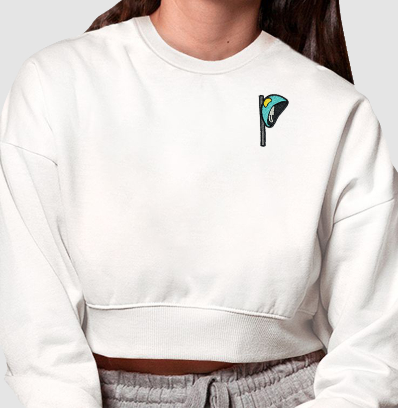 CROPPED MOLETOM ORELHÃO