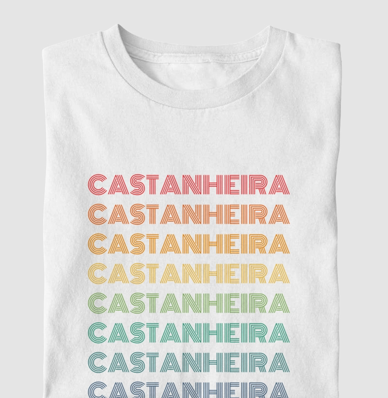 Castanheira Letreiro Retrô