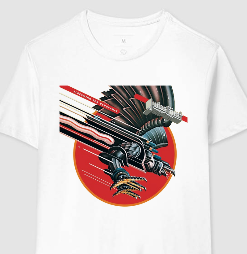 Camiseta Judas Priest - Screaming For Vengeance