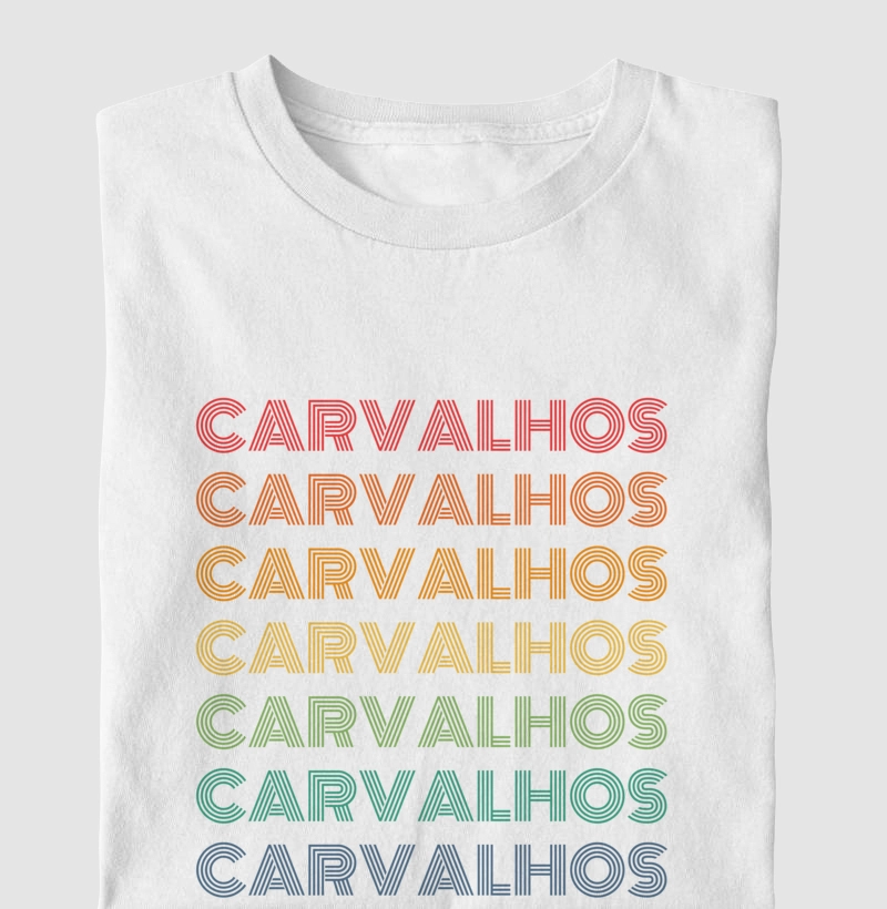 Carvalhos Letreiro Retrô