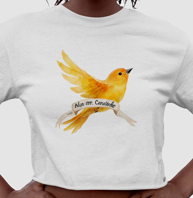 Alça voo, canarinho.