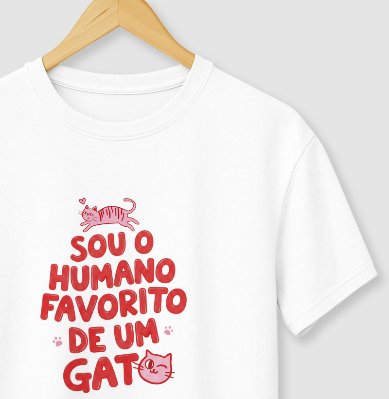 Sou o humano favorito de um gato