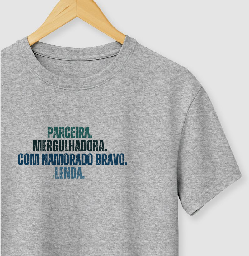 Parceira, Mergulhadora, Com Namorado Bravo, Lenda.
