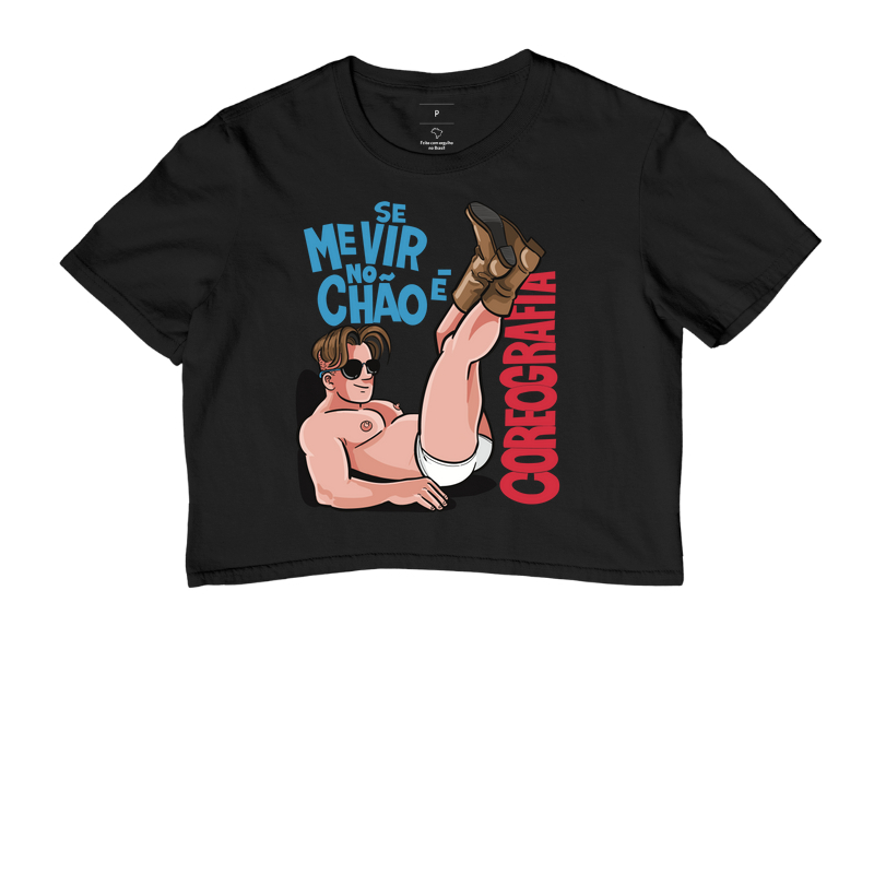 se me vir no chão