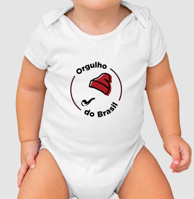 Body Infantil Orgulho do Brasil