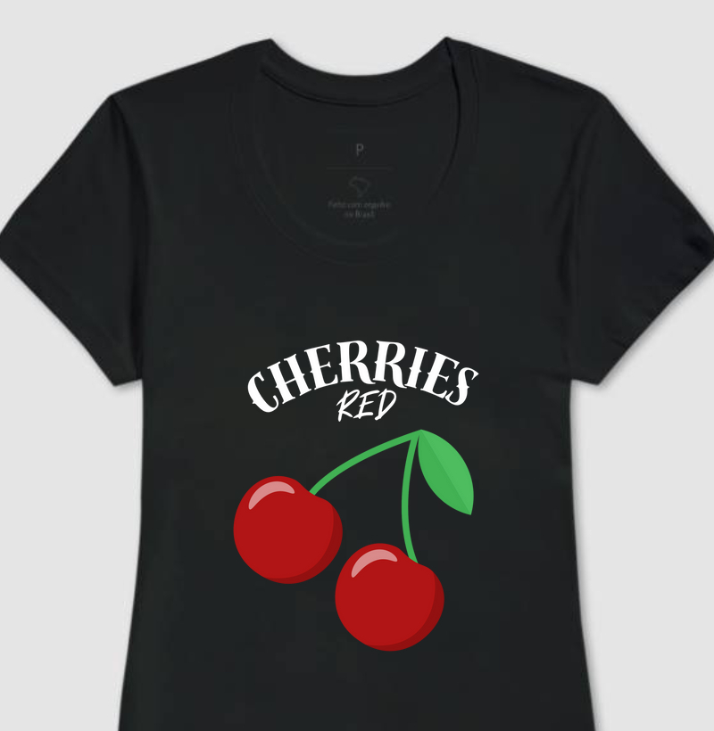Camiseta Cerejas