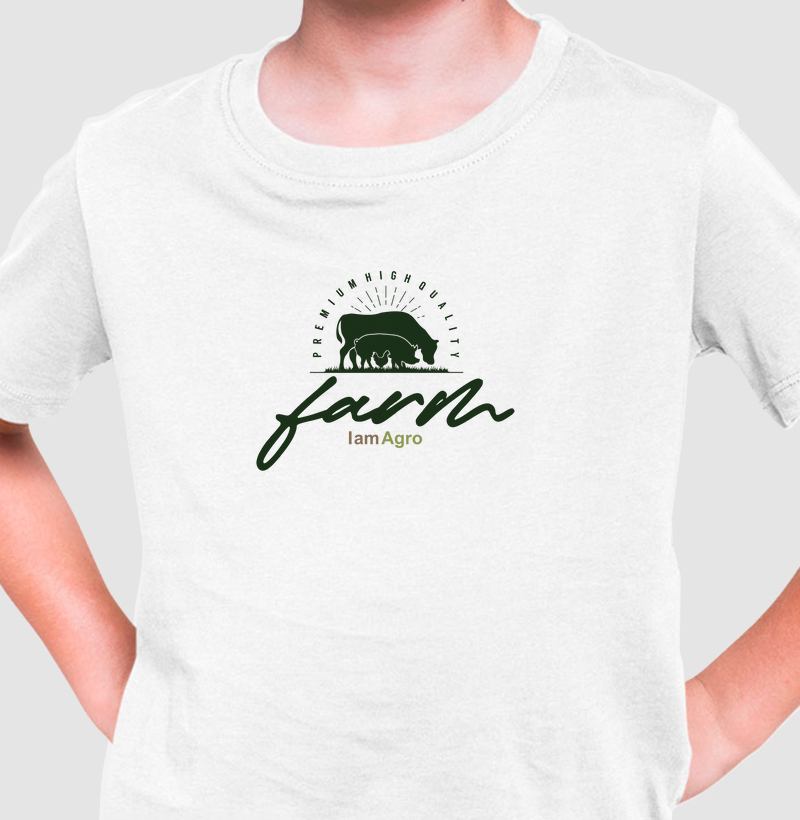 Camiseta infantil Farm Agro