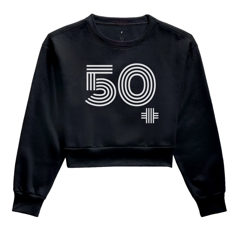 50 MAIS estampa branca