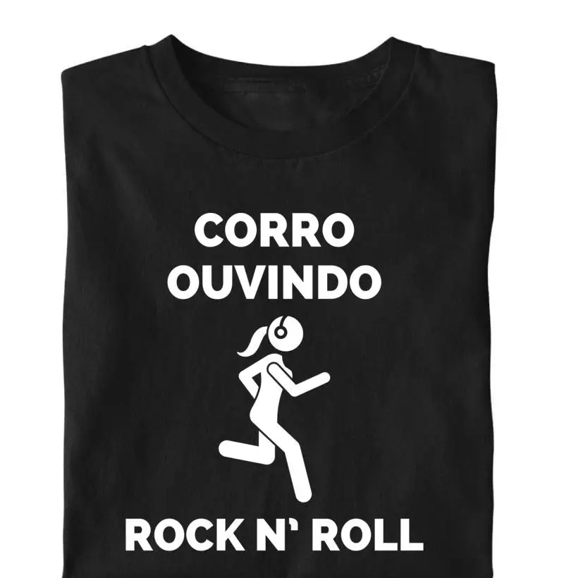 Corro ouvindo Rock n' Roll.