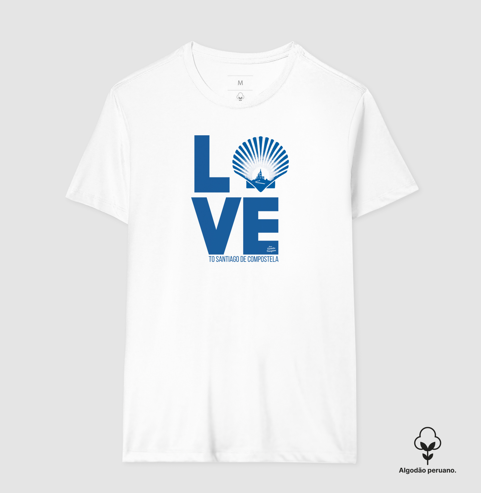 Love to Santiago de Compostela | versão em cor azul