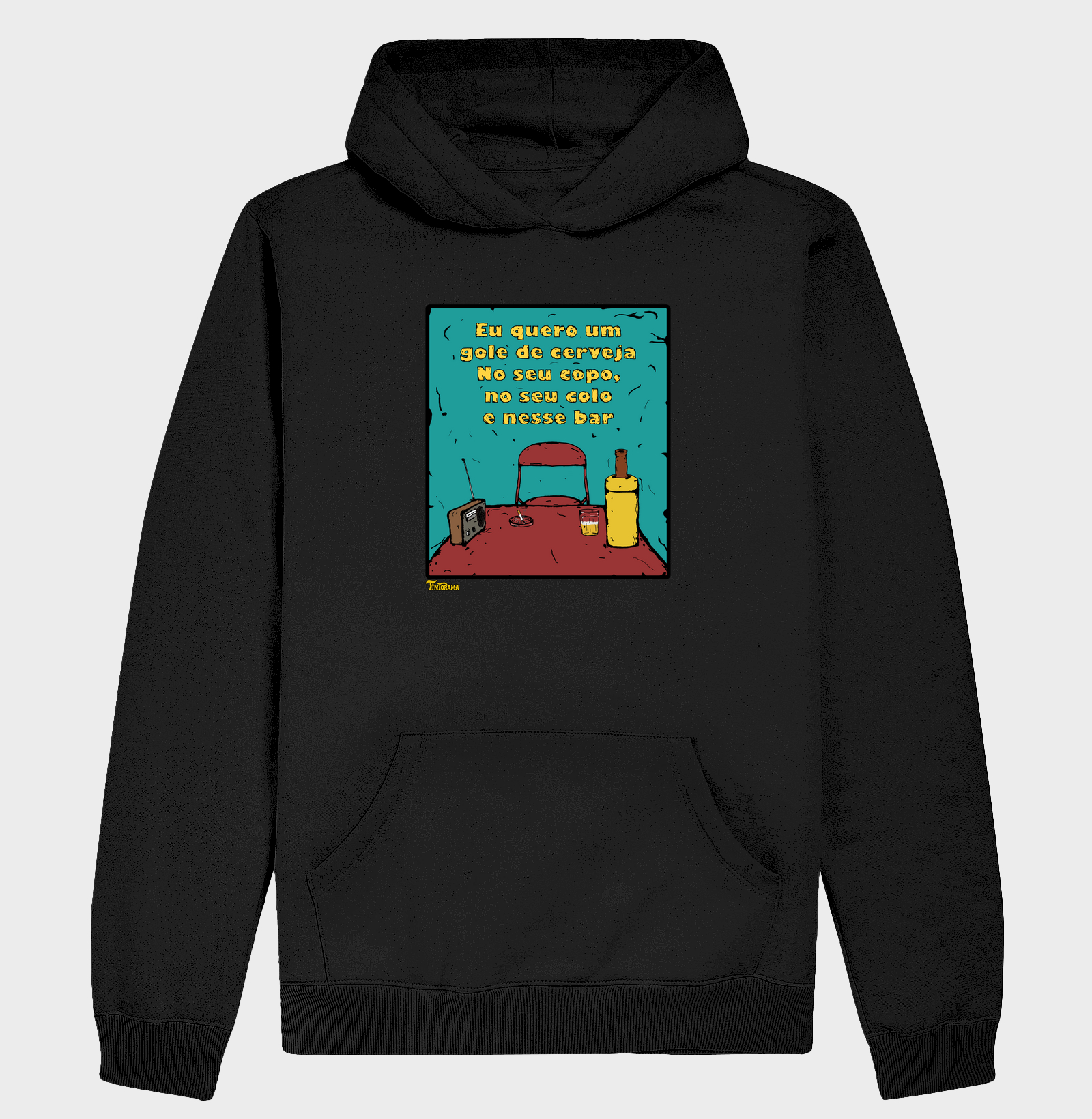 Moletom Hoodie "nesse bar"