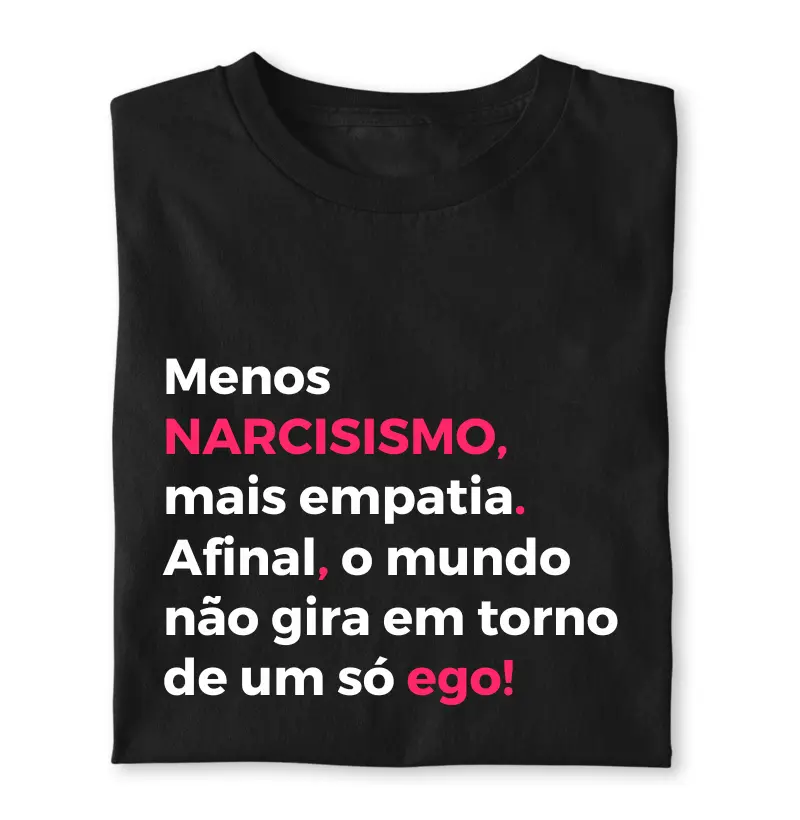 MENOS NARCISISMO