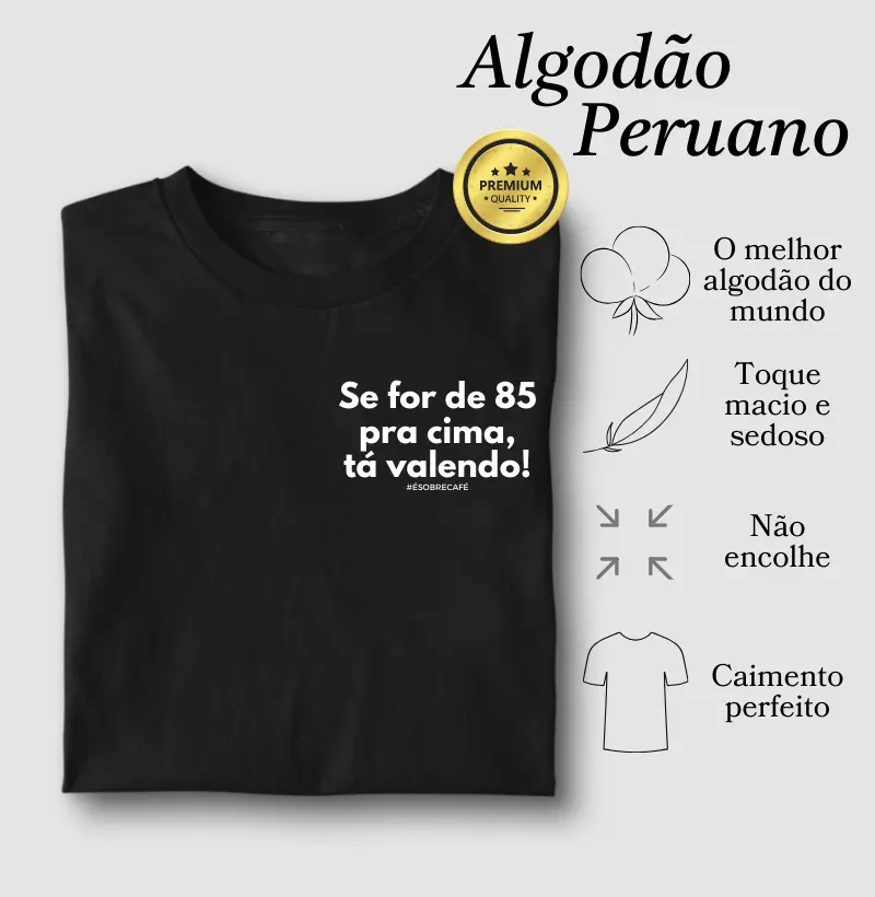 + de 85 pontos