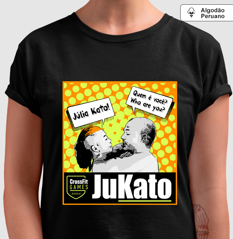 Camiseta algodão peruano Quem é você?
