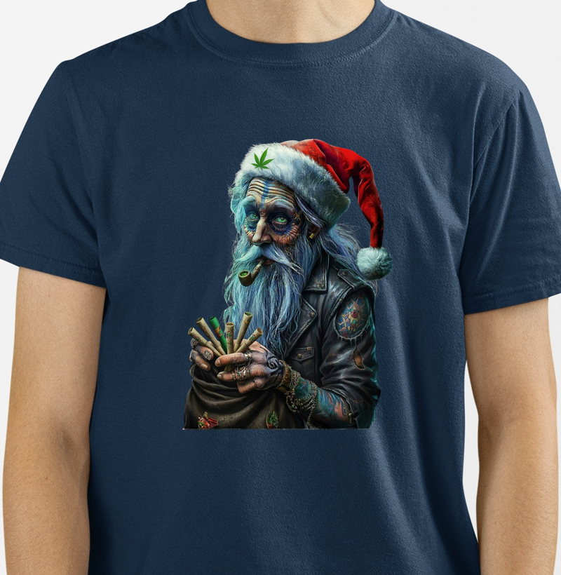 Camiseta Santa Weed - 420 Edition