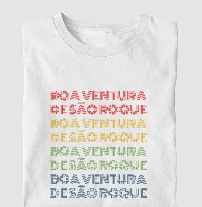 Boa Ventura de São Roque Letreiro Retrô
