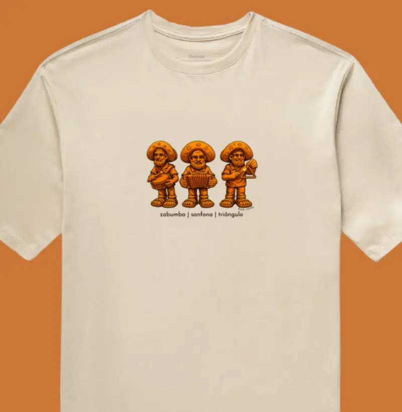 Zabumba, sanfona e triângulo