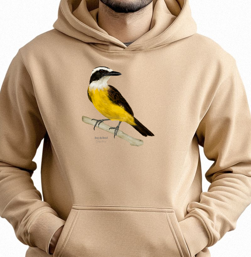 Aves do Brasil - Bem-te-vi - Moletom Hoodie