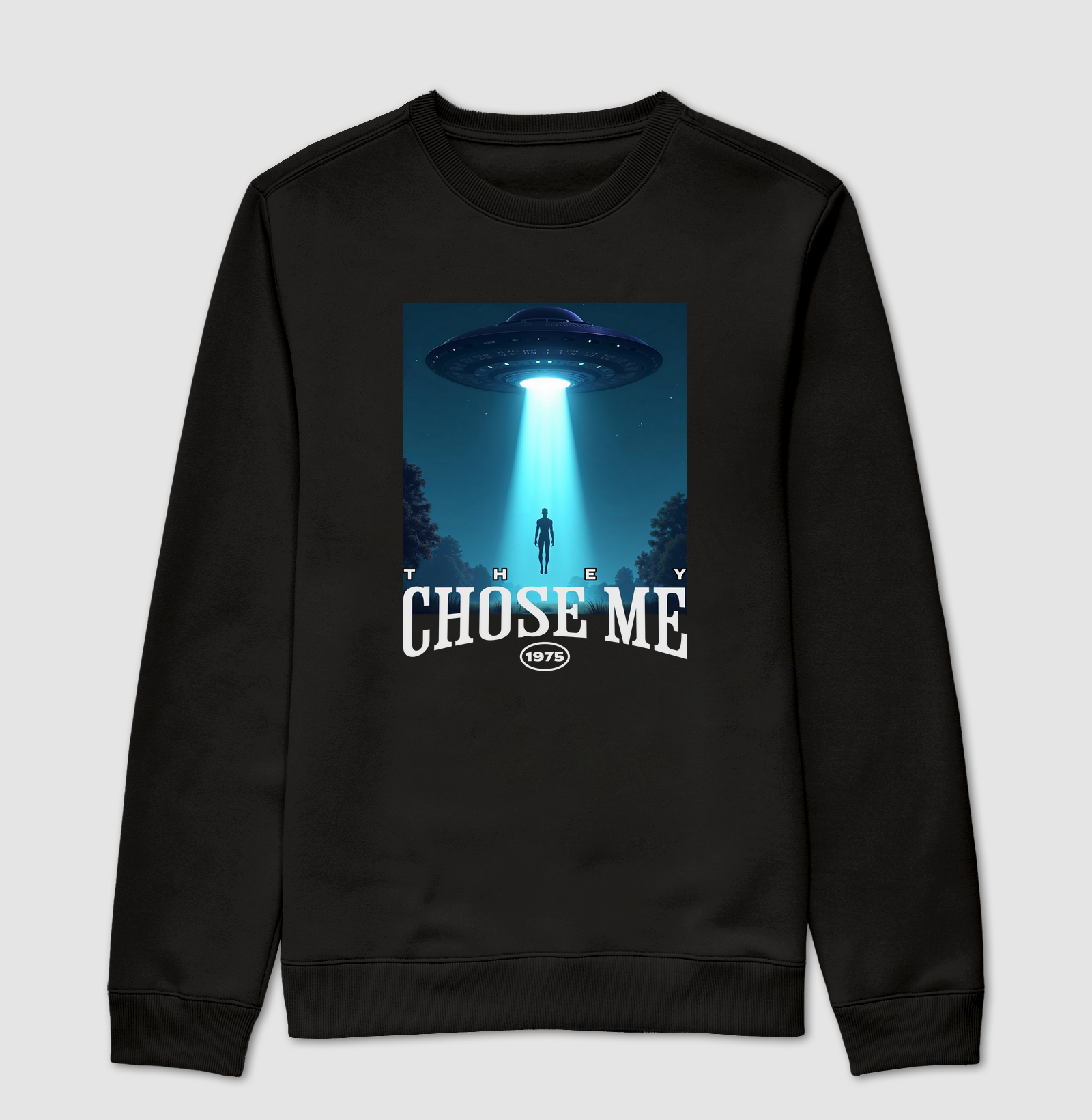 They Chose Me - Suéter Moletom