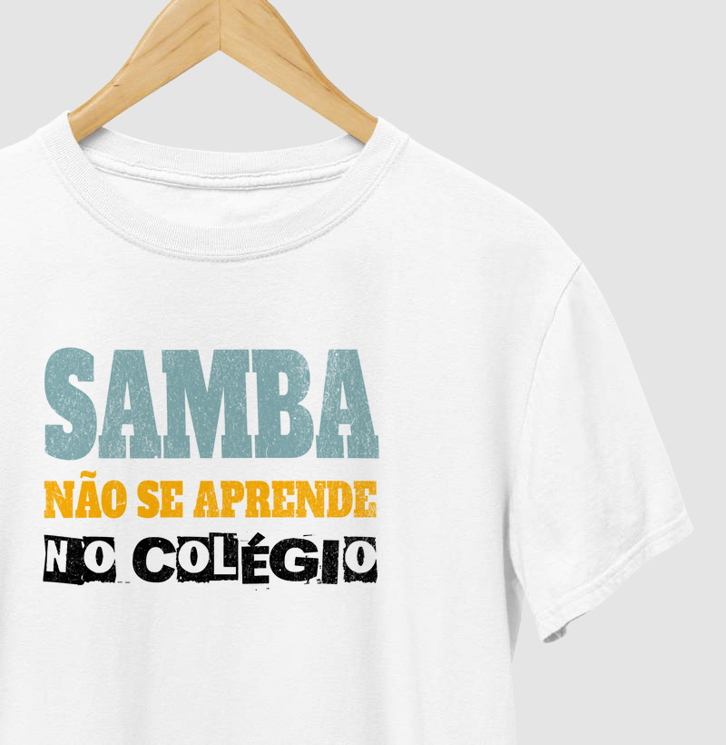 Samba não se aprende no colégio