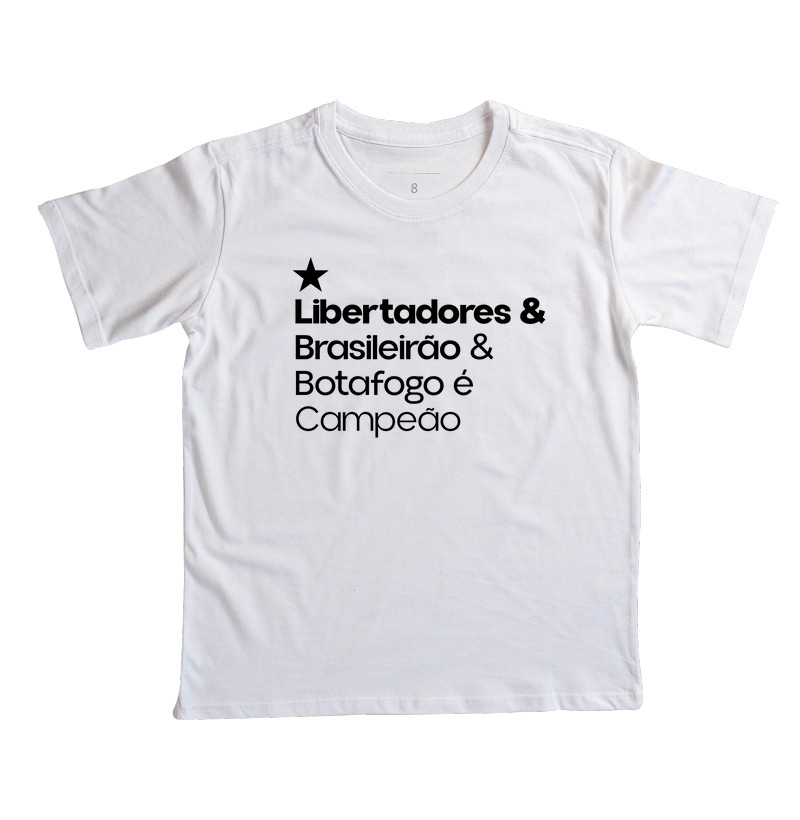 Libertadores & Brasileirão - A Camisa do Doblete Histórico do Botafogo! 🔥