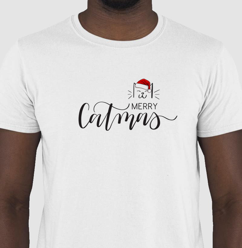 Merry Catmas minimalista