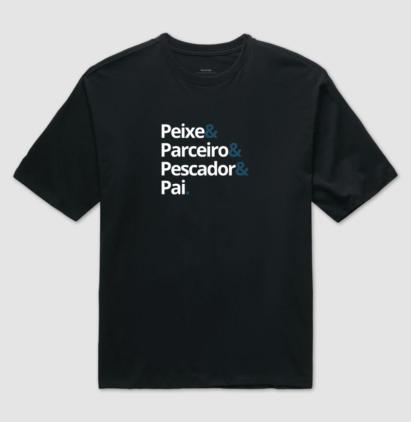 PEIXE PARCEIRO PAI - OVERSIZED