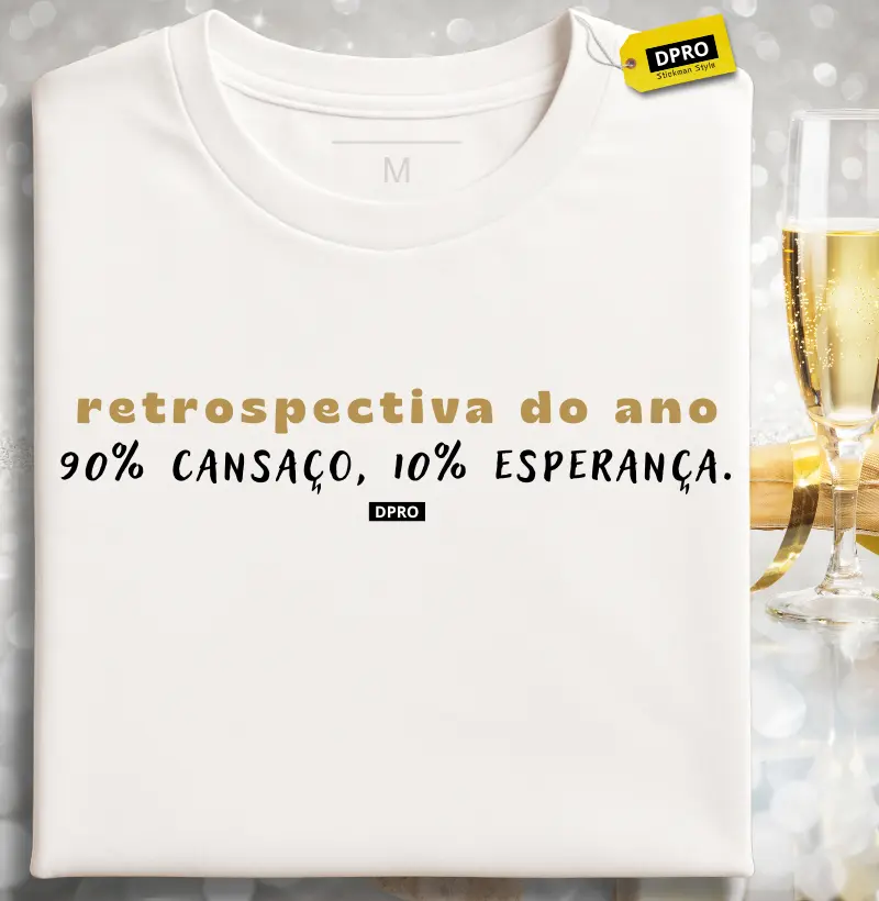 90% cansaço 10% esperança