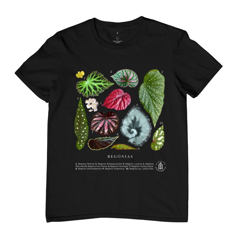 Camiseta Begônias