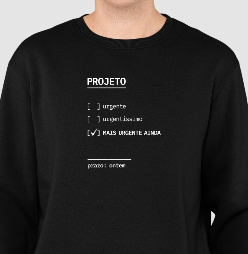 Projeto mais que urgente