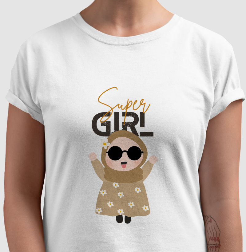 Camiseta super Girl