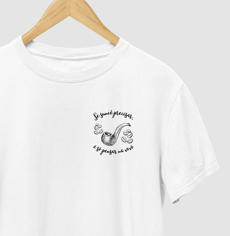 Camiseta Preta Velha - Vovó
